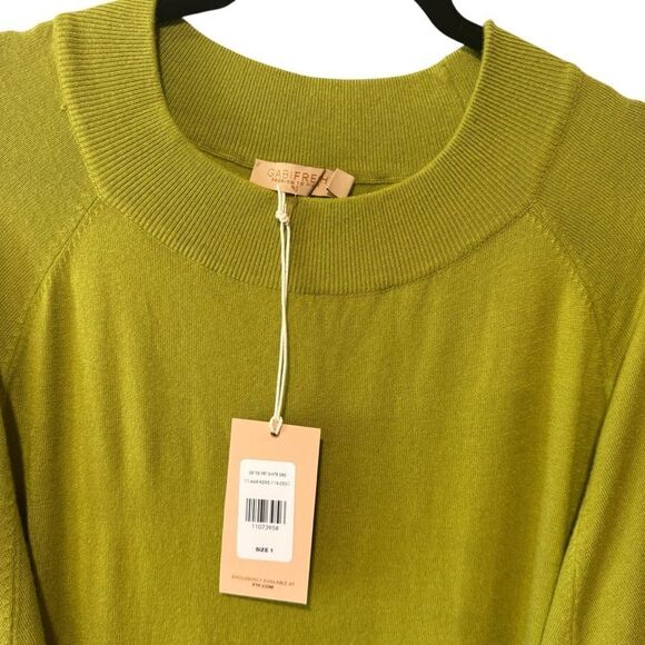 Fashion To Figure Quinn Tie Front Sweater Dress - Gabi Fresh X FTF 1X - Picture 9 of 9